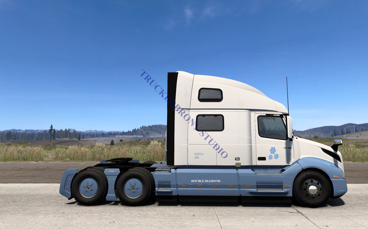 Double Diamond Volvo VNL (Digital Image) Digital Image