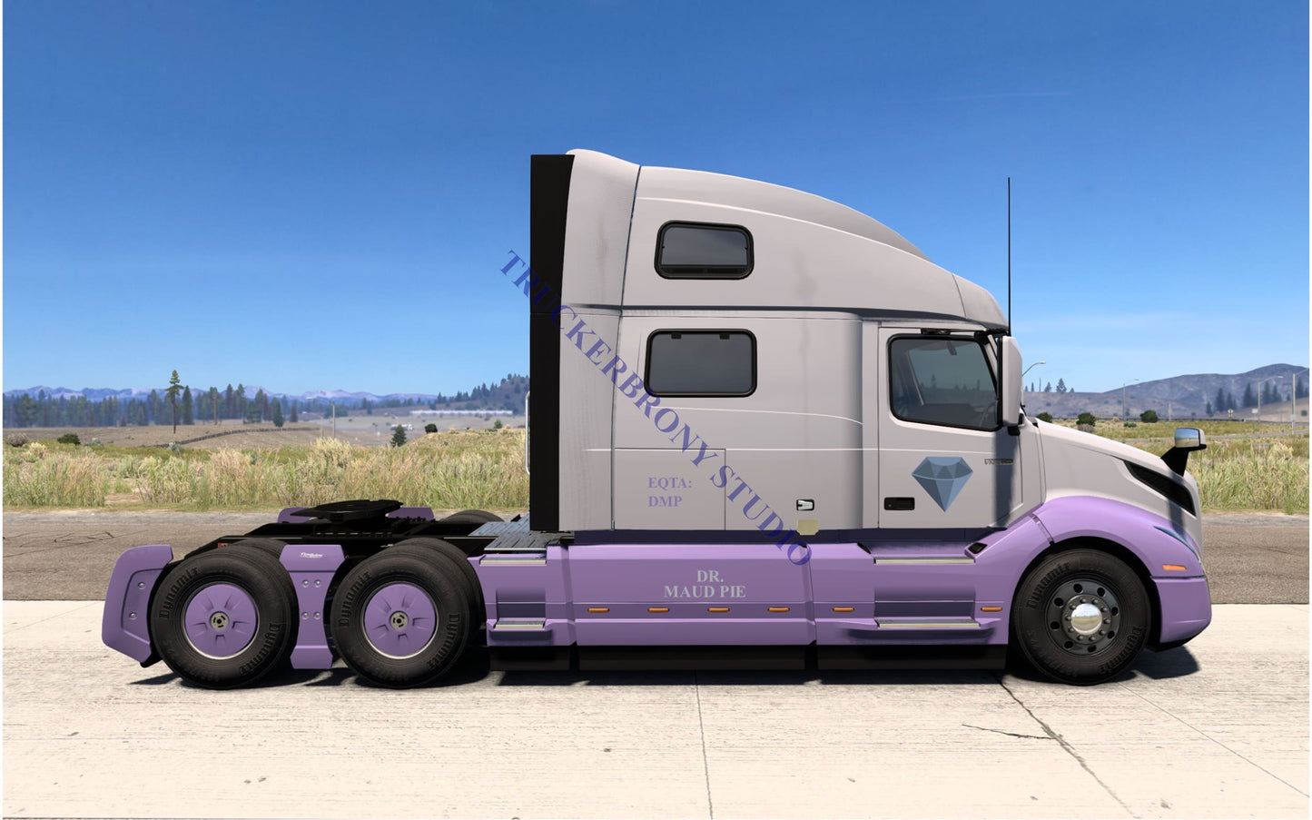 Dr. Maud Pie Volvo Vnl (Digital Image)