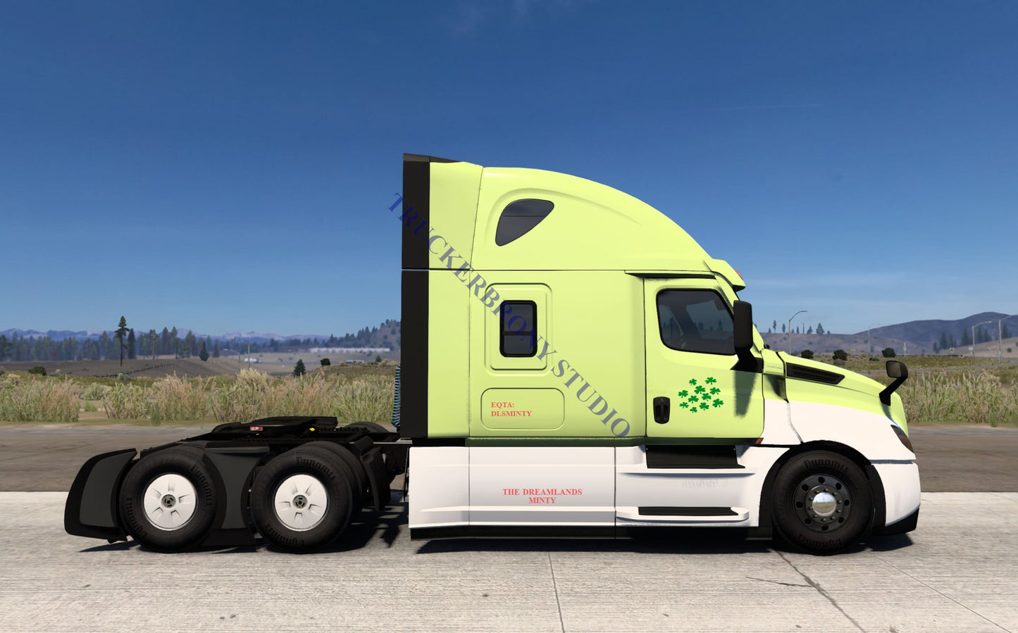 The Dreamlands (Minty) Freightliner Cascadia (Digital Image)