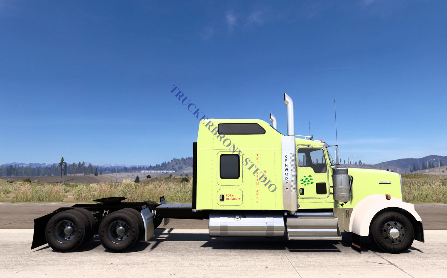 The Dreamlands (Minty) Kenworth W9000 (Digital Image)