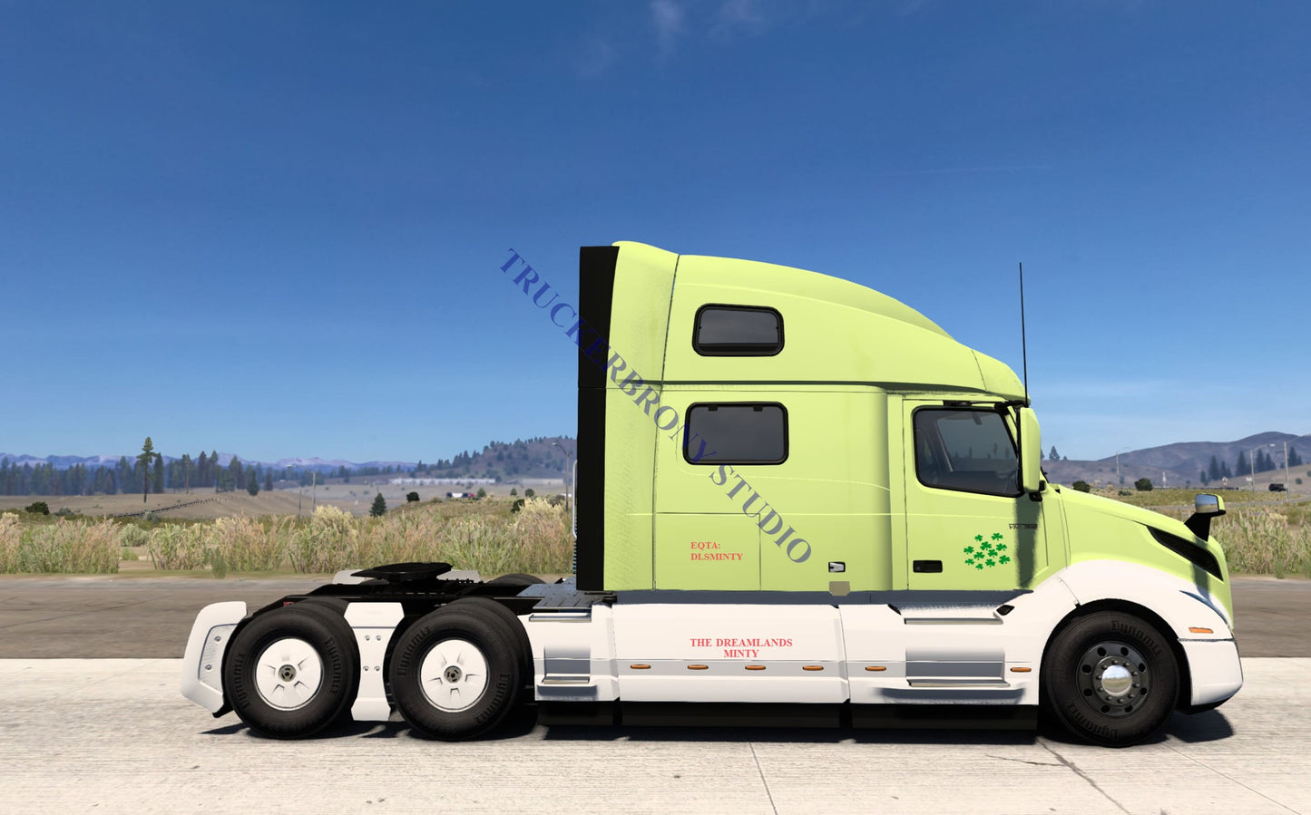 The Dreamlands (Minty) Volvo Vnl (Digital Image)