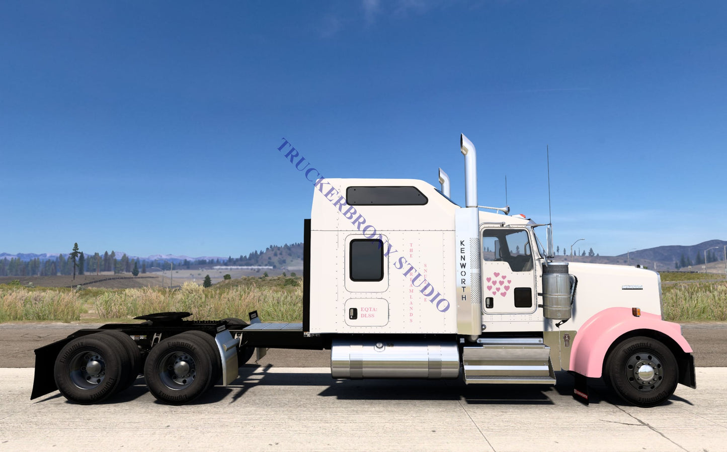 The Dreamlands (Snuzzle) Kenworth W9000 (Digital Image)