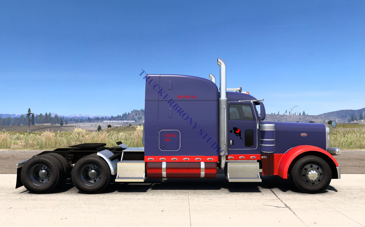 Dupluna Peterbilt 389 (Digital Image)