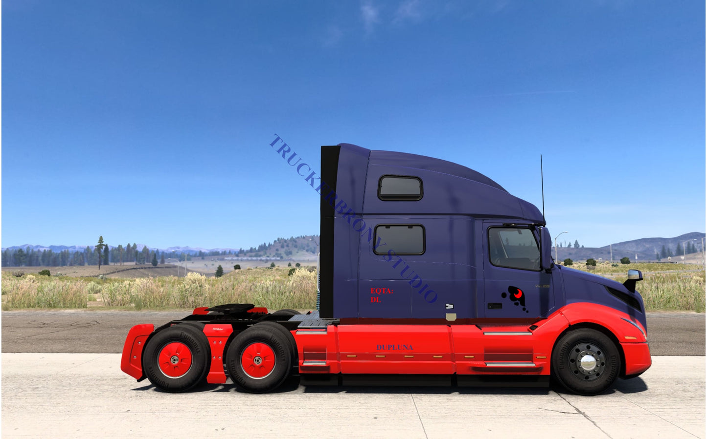 Dupluna Volvo Vnl (Digital Image)