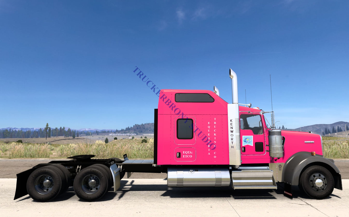 Equestria Trucking Co. Kenworth W9000 (Digital Image)