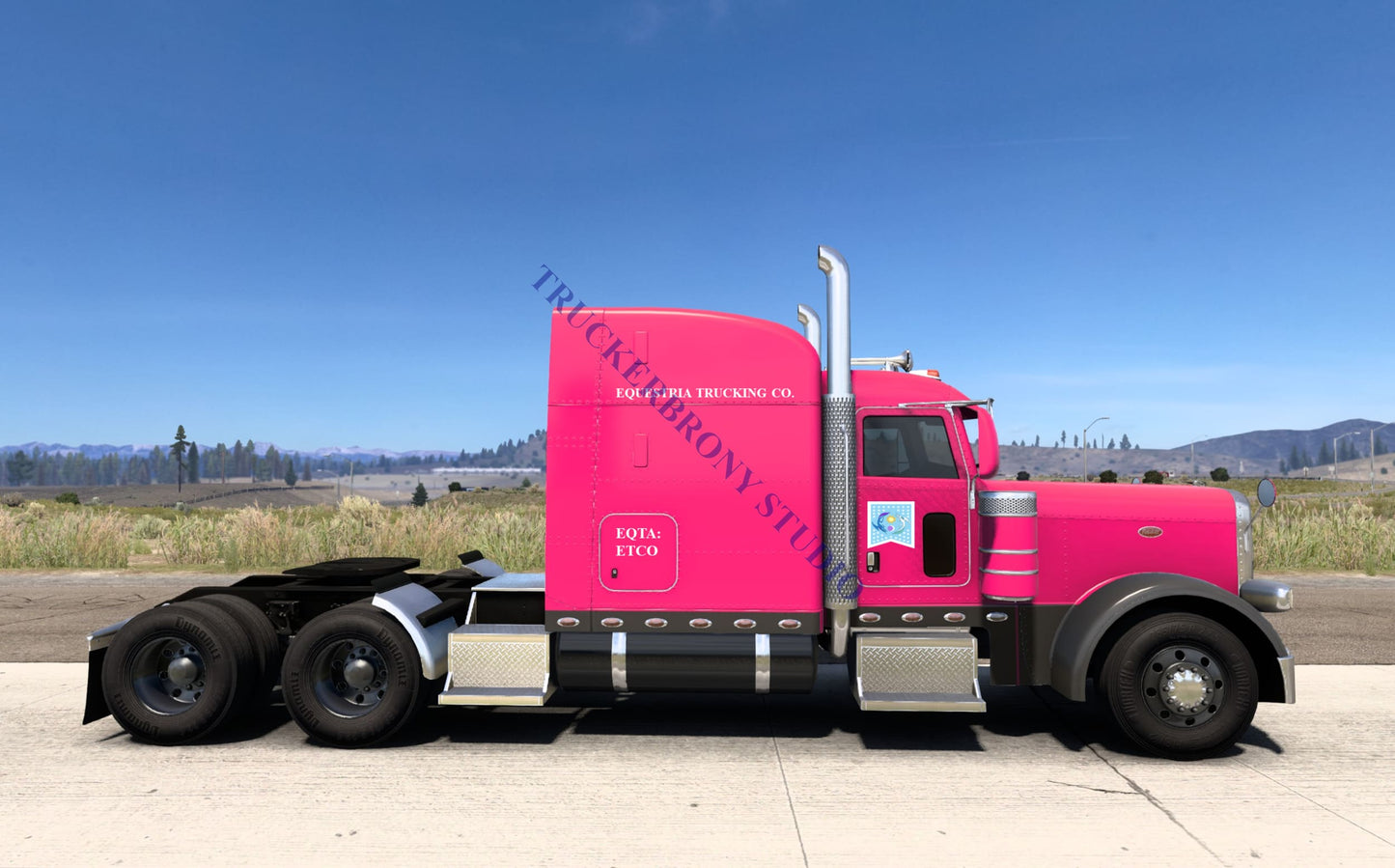 Equestria Trucking Co. Peterbilt 389 (Digital Image)