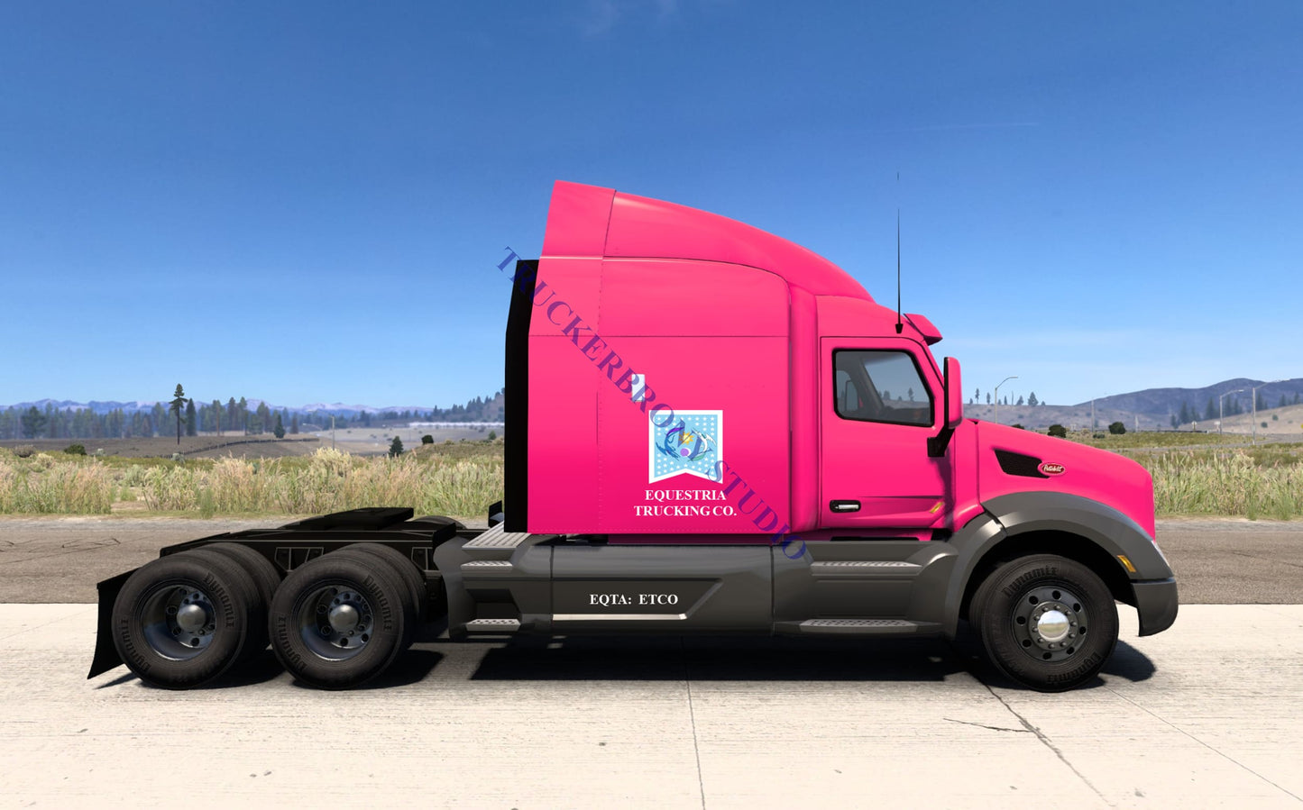 Equestria Trucking Co. Peterbilt 579 (Digital Image)