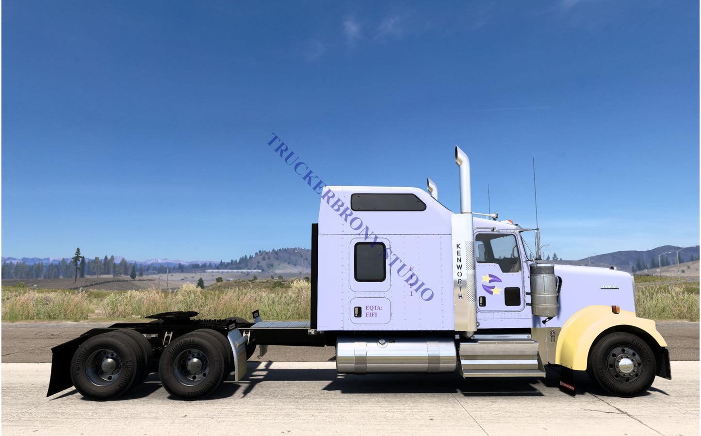 Fifi Kenworth W9000 (Digital Image) Digital Image