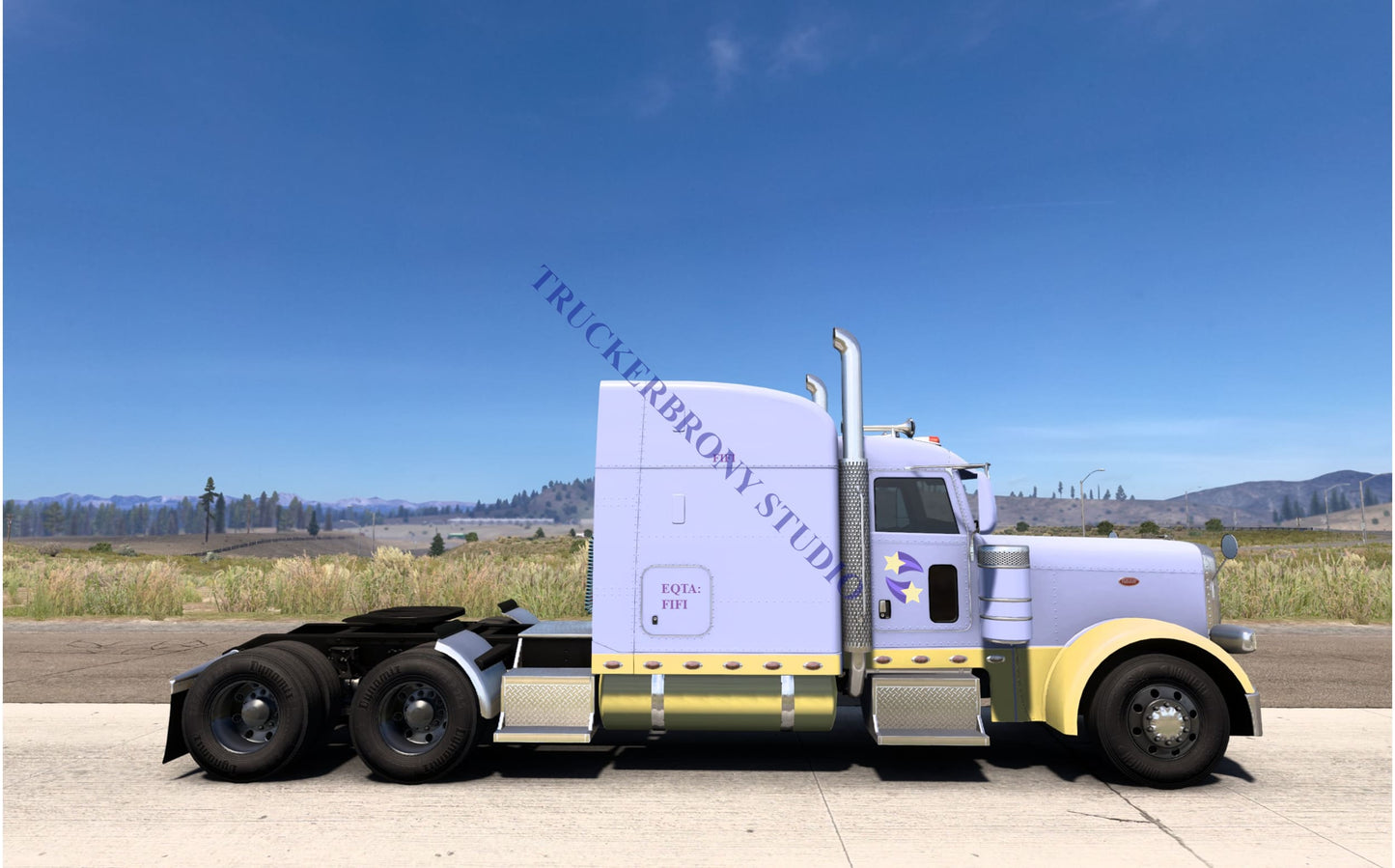 Fifi Peterbilt 389 (Digital Image) Digital Image