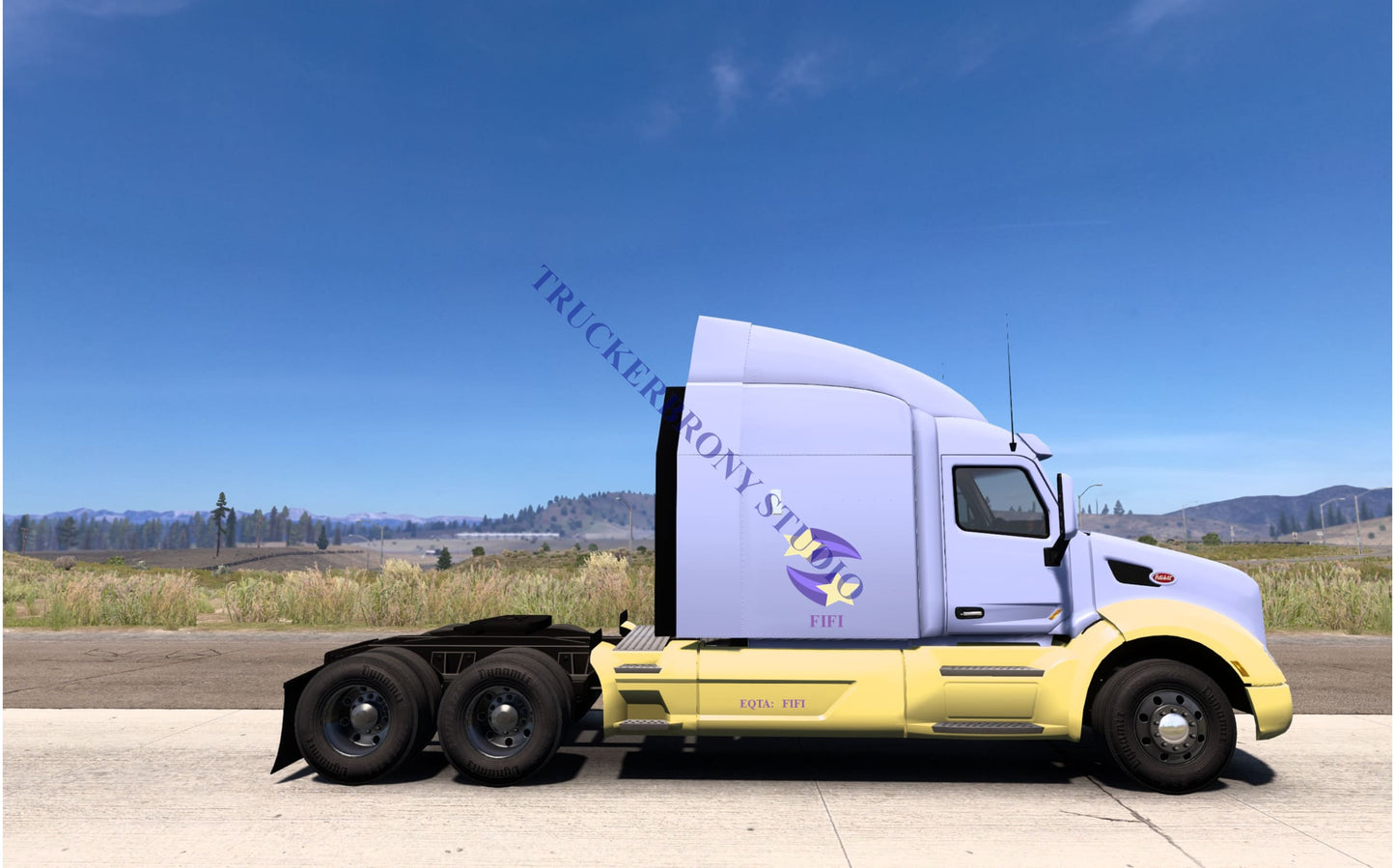 Fifi Peterbilt 579 (Digital Image) Digital Image