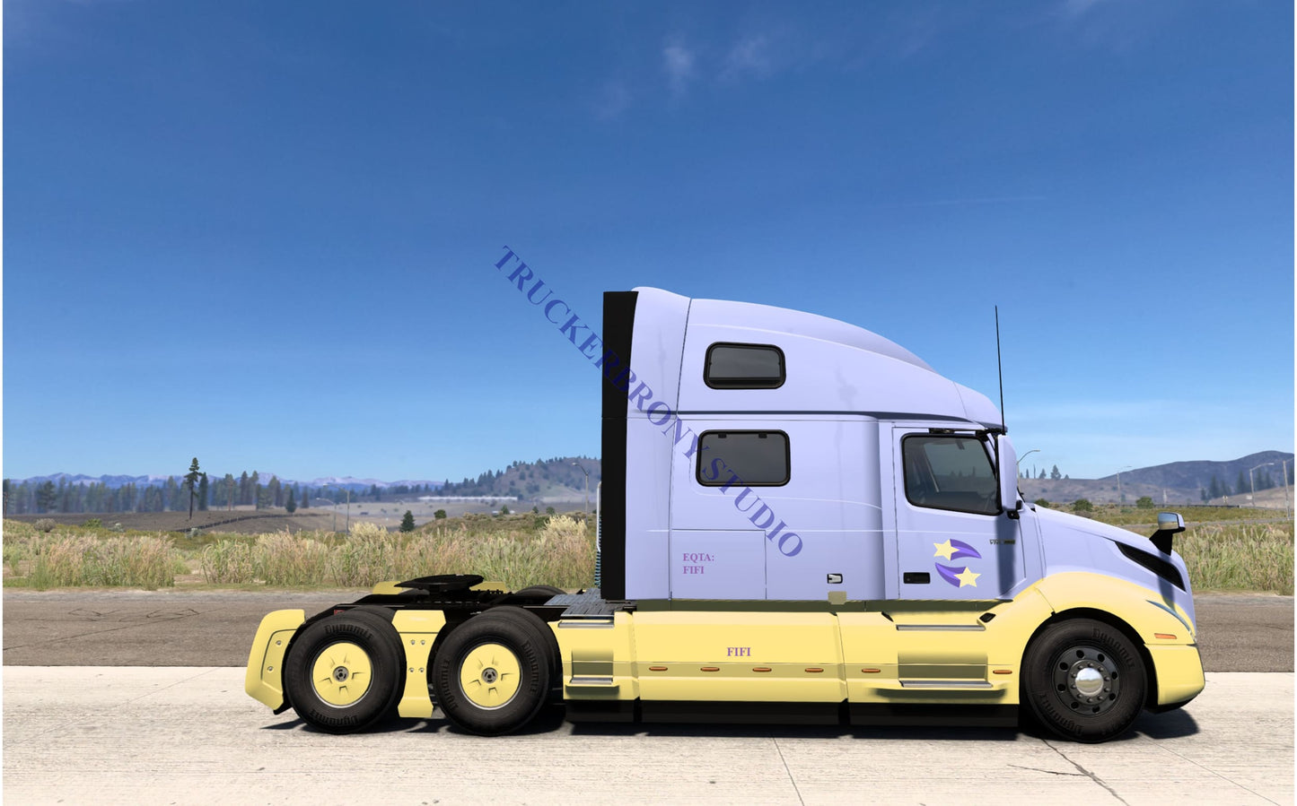 Fifi Volvo VNL (Digital Image) Digital Image