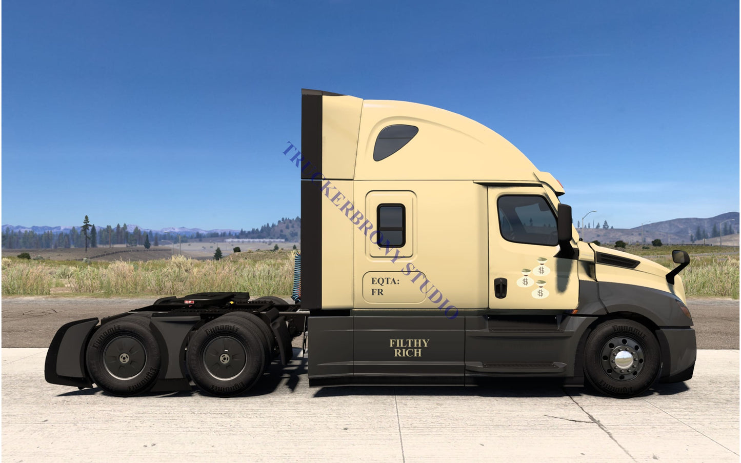 Filthy Rich Freightliner Cascadia (Digital Image)