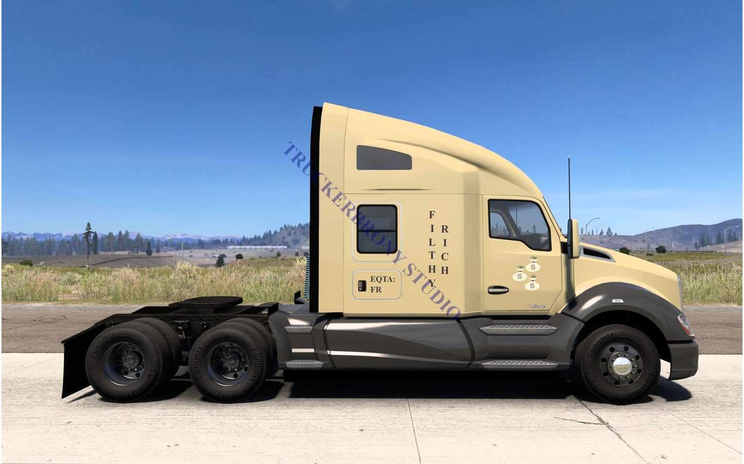 Filthy Rich Kenworth T680 (Digital Image)