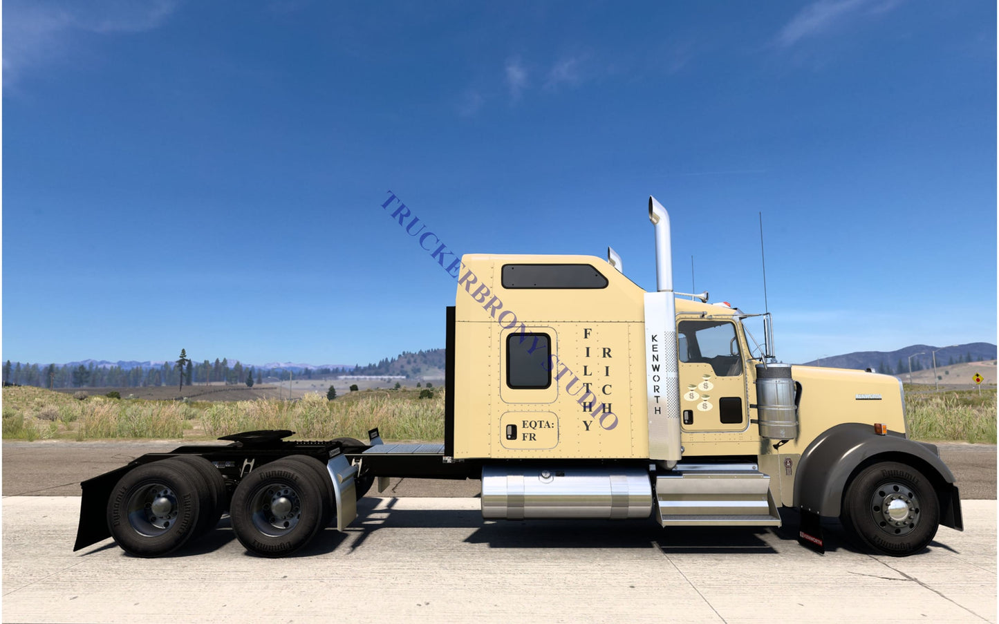 Filthy Rich Kenworth W9000 (Digital Image)