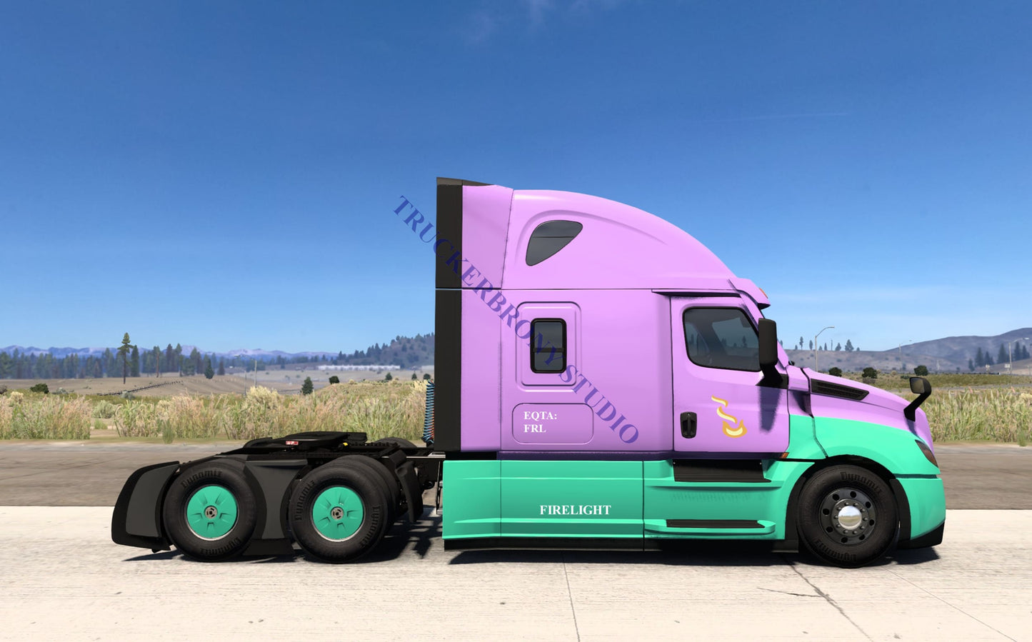 Firelight Freightliner Cascadia (Digital Image)