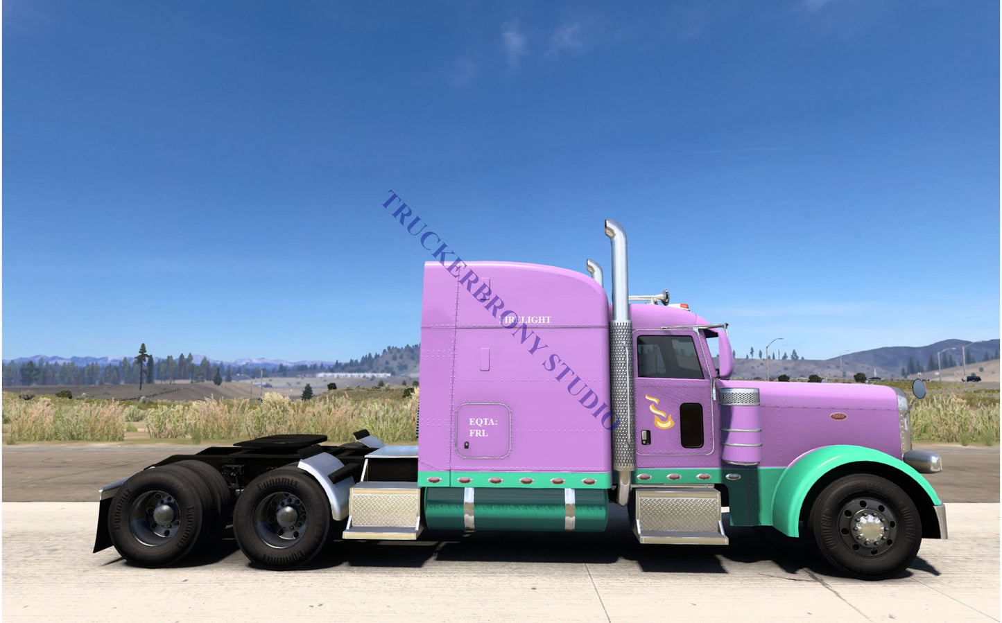 Firelight Peterbilt 389 (Digital Image)