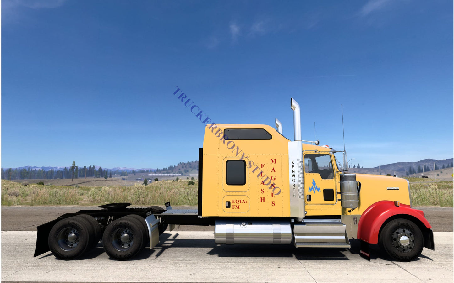 Flash Magnus Kenworth W9000 (Digital Image)