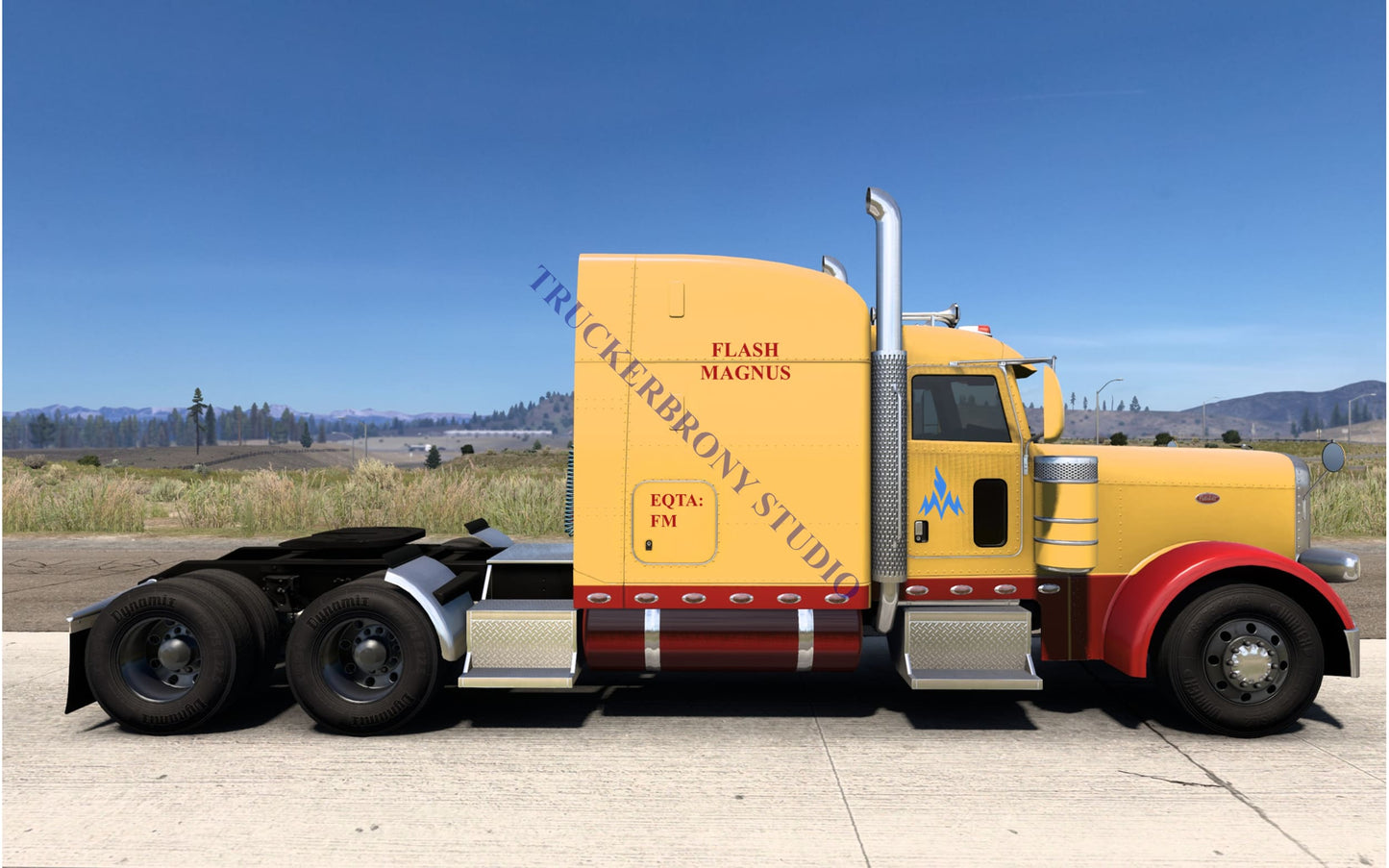 Flash Magnus Peterbilt 389 (Digital Image)