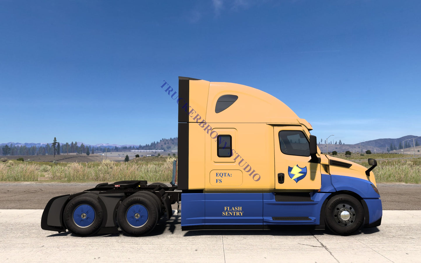 Flash Sentry Freightliner Cascadia (Digital Image)