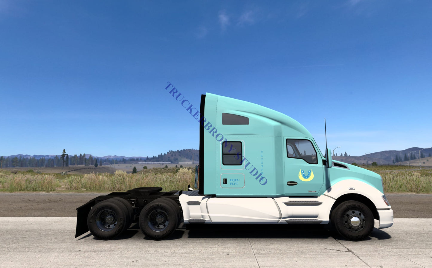 Fleetfoot Kenworth T680 (Digital Image) Digital Image