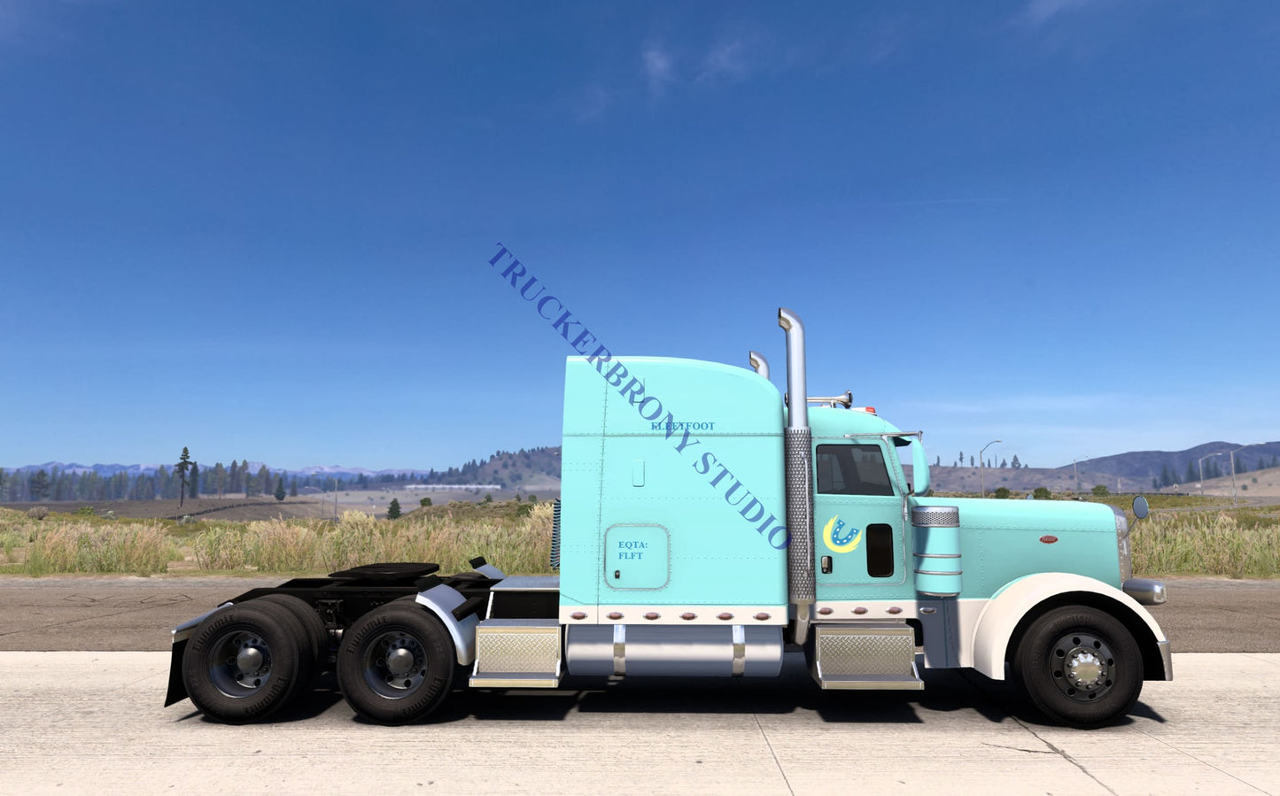 Fleetfoot Peterbilt 389 (Digital Image) Digital Image