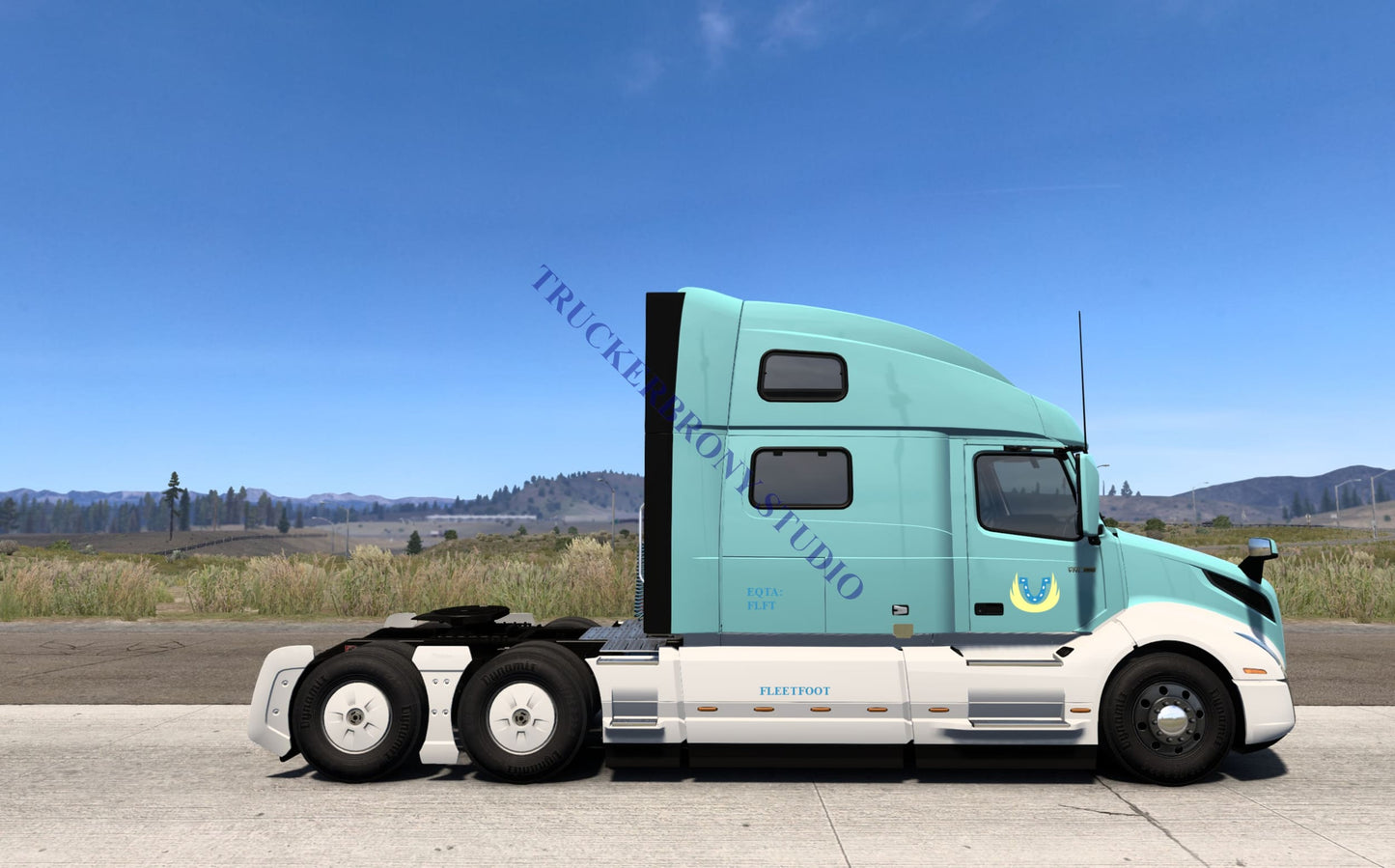 Fleetfoot Volvo VNL (Digital Image) Digital Image