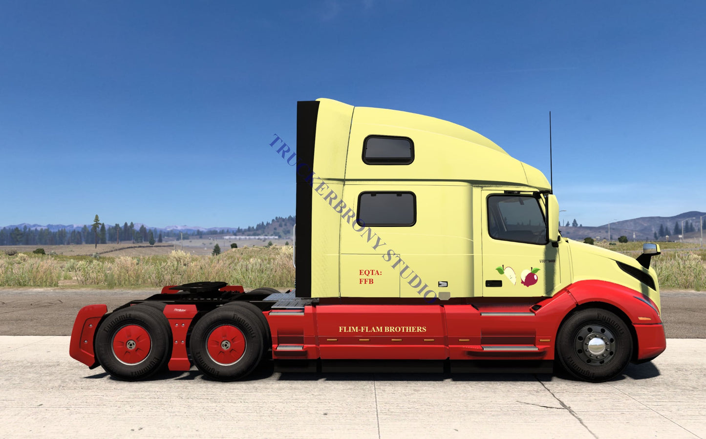 Flim-Flam Brothers Volvo Vnl (Digital Image)