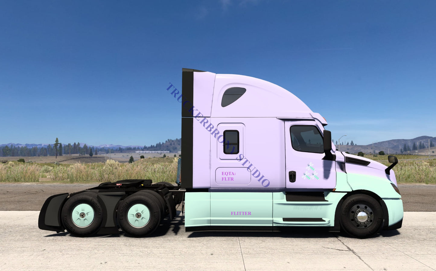 Flitter Freightliner Cascadia (Digital Image)