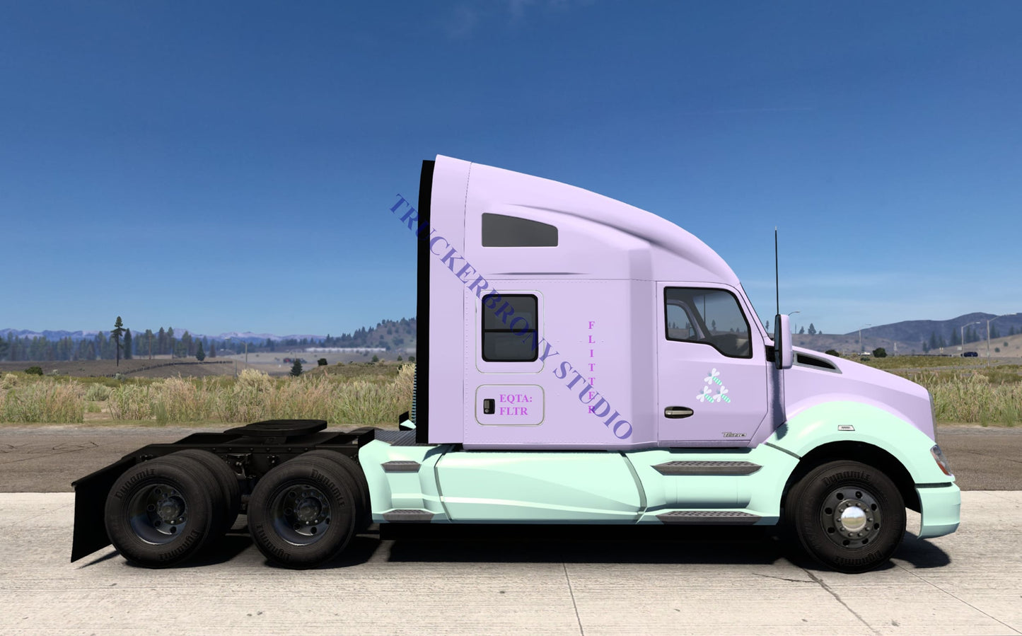Flitter Kenworth T680 (Digital Image)