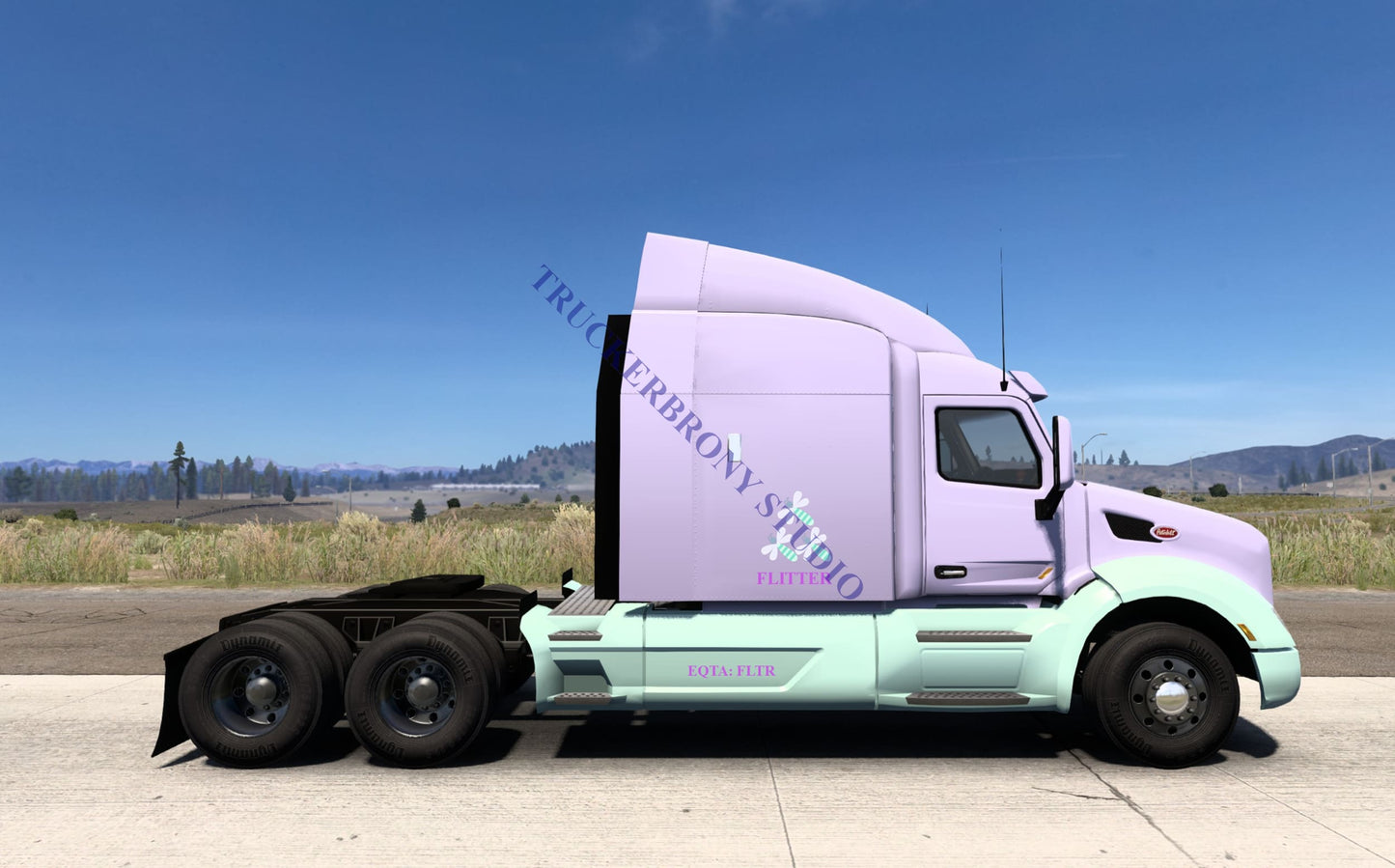 Flitter Peterbilt 579 (Digital Image)