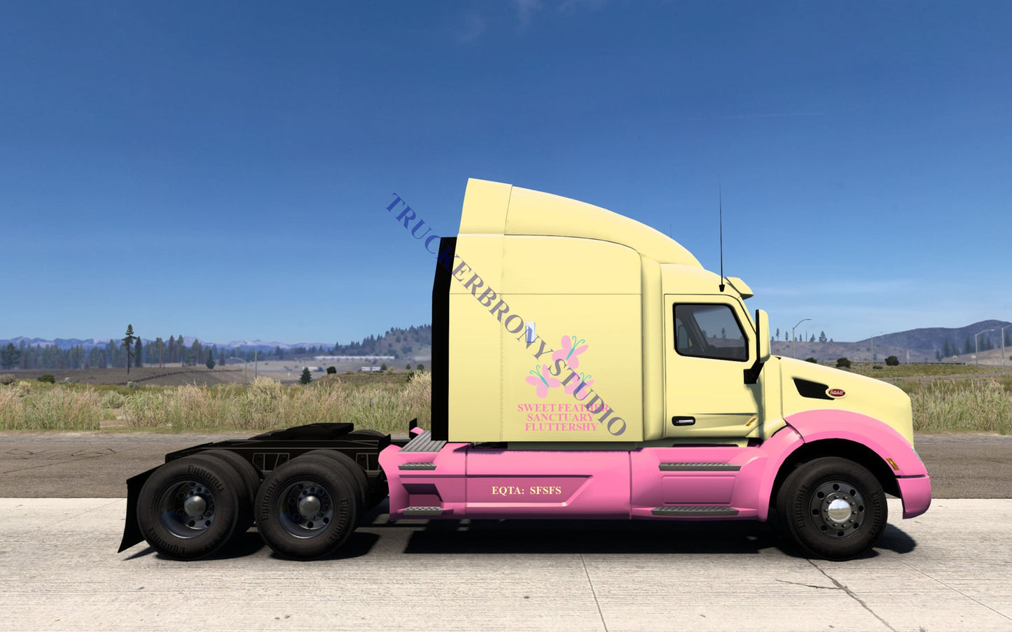 Fluttershy Peterbilt 579 (Digital Image)