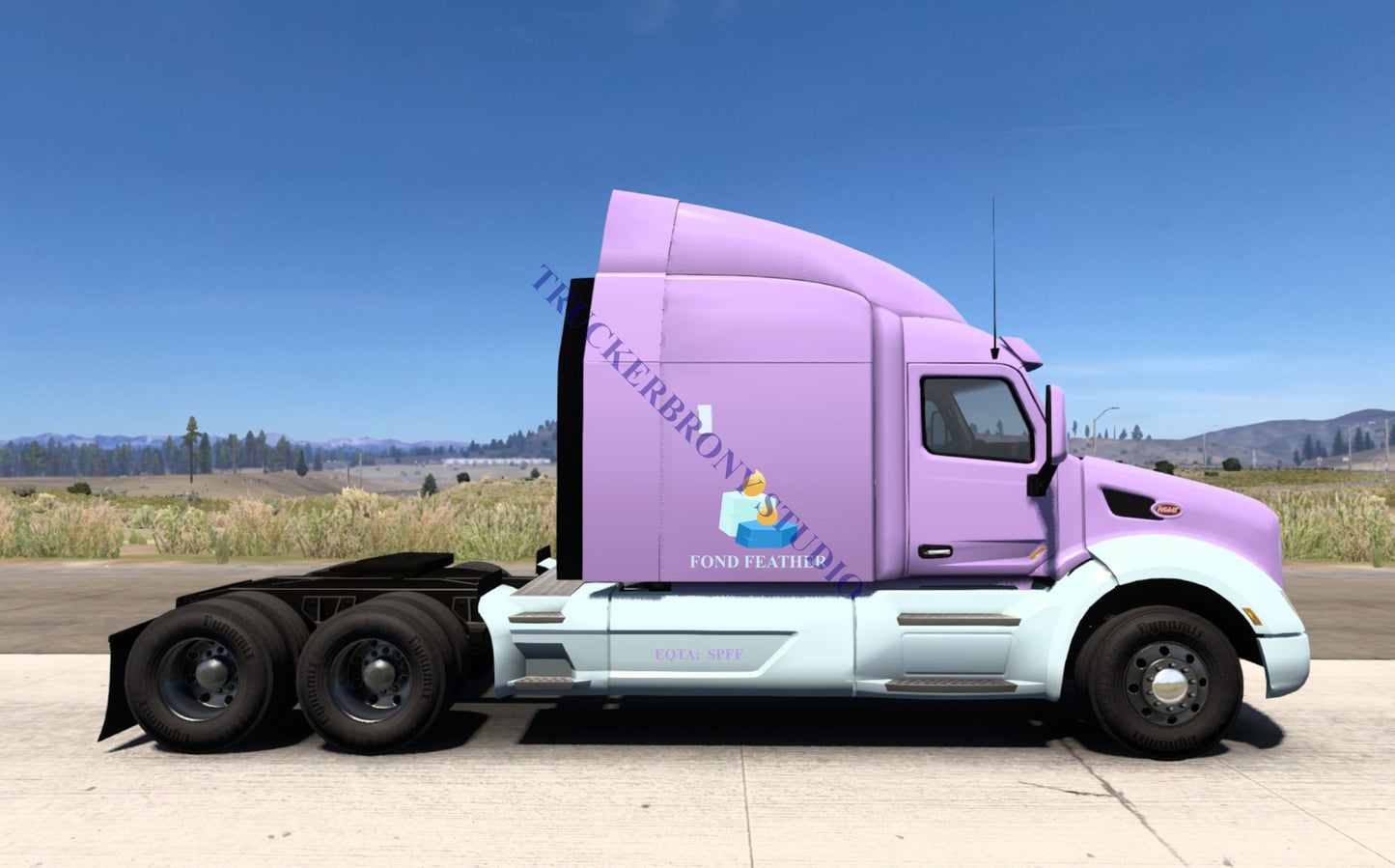 Fond Feather Peterbilt 579 (Digital Image)