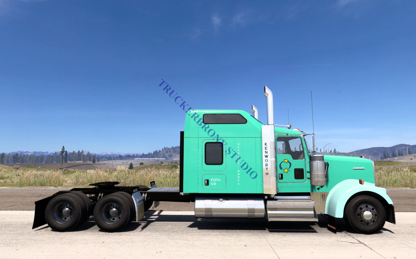 Glitter Drops Kenworth W9000 (Digital Image)