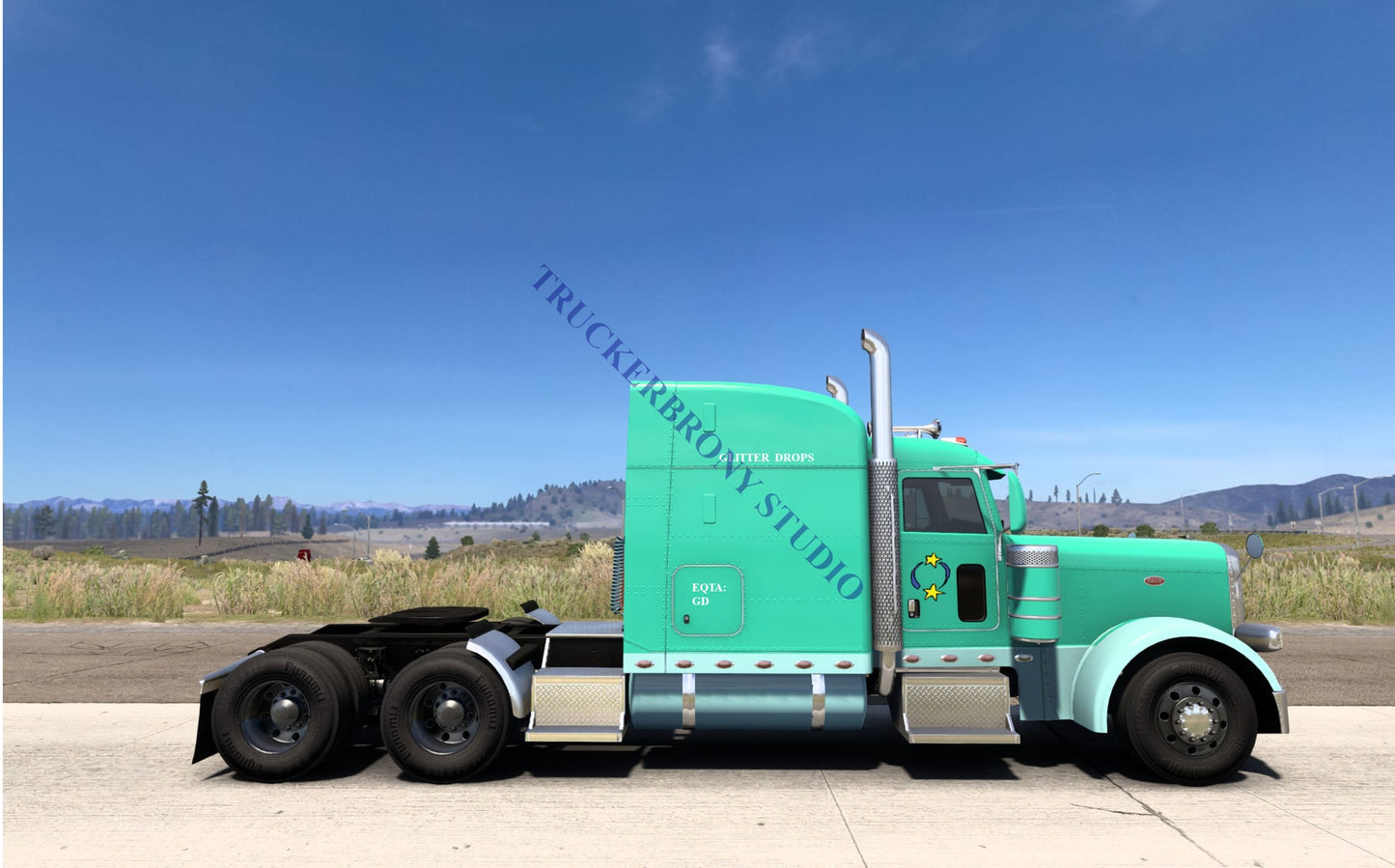 Glitter Drops Peterbilt 389 (Digital Image)