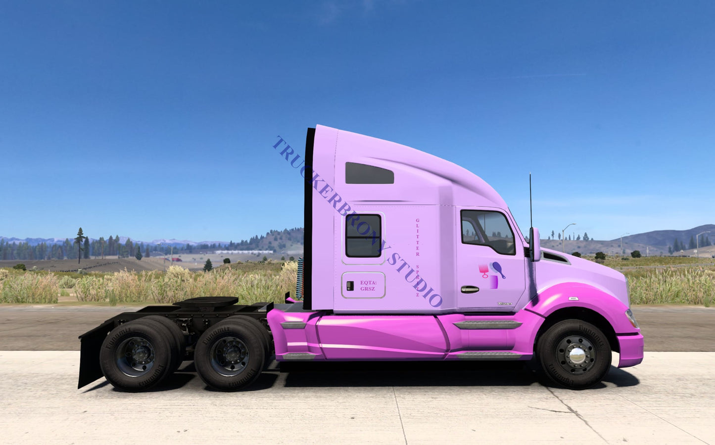 Glitter Spritz Kenworth T680 (Digital Image)