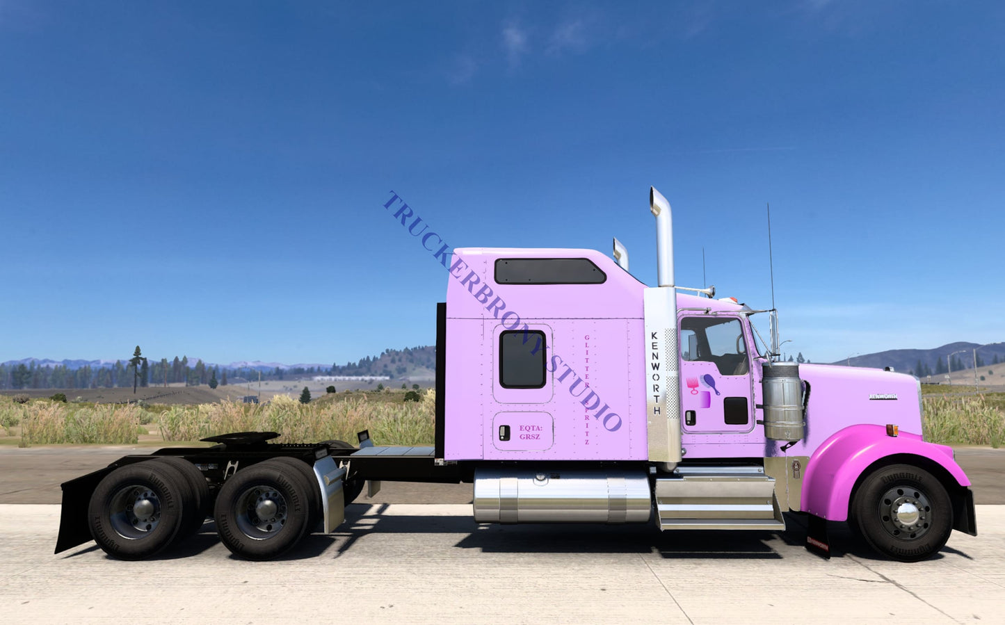 Glitter Spritz Kenworth W9000 (Digital Image)