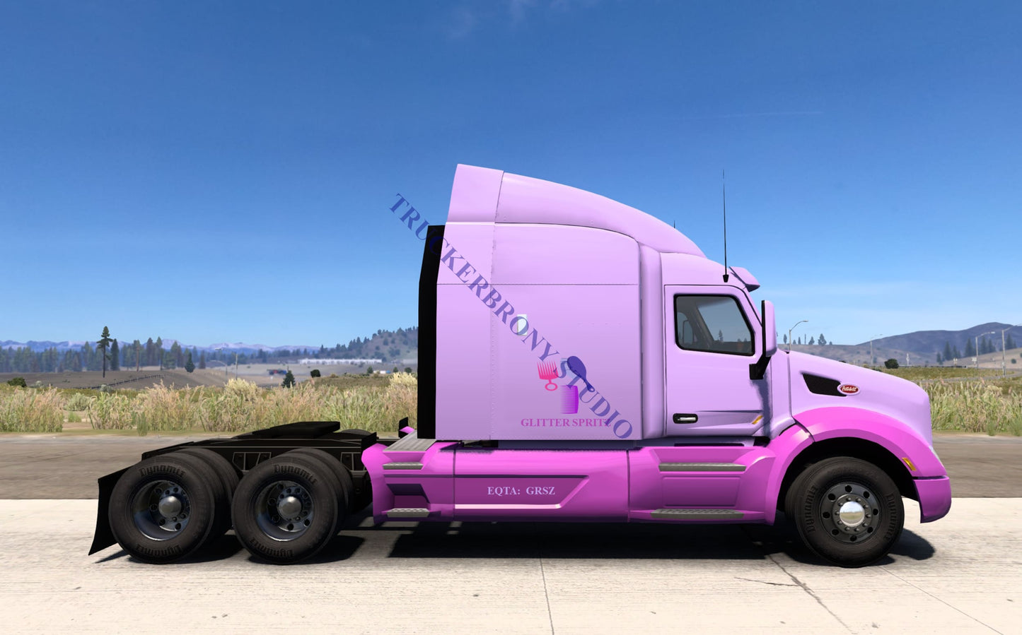 Glitter Spritz Peterbilt 579 (Digital Image)
