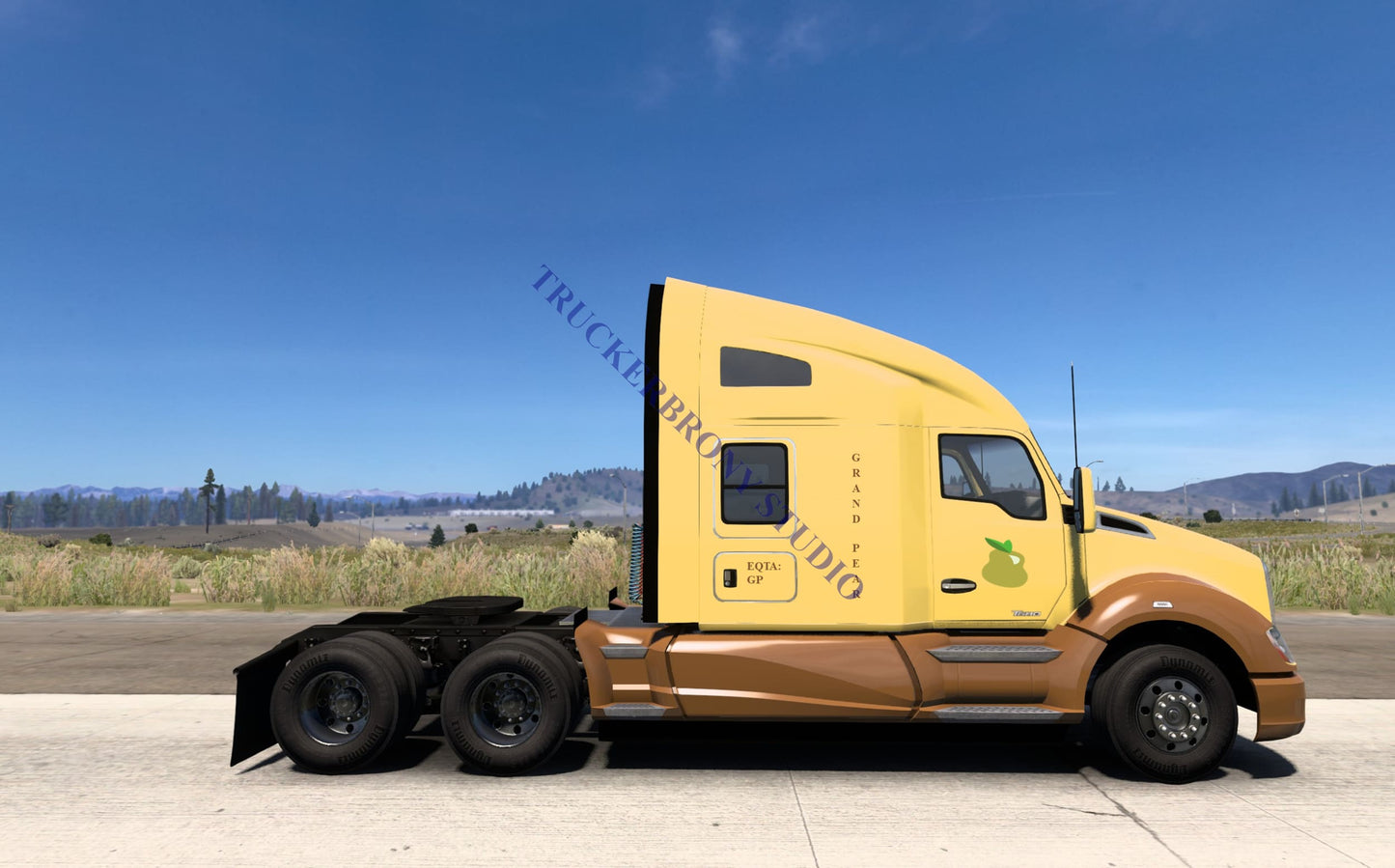 Grand Pear Kenworth T680 (Digital Image)