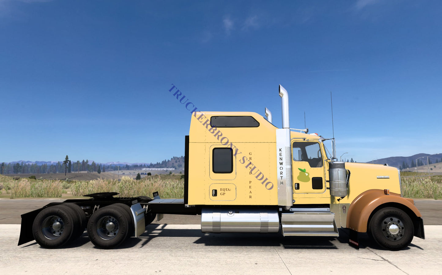 Grand Pear Kenworth W9000 (Digital Image)