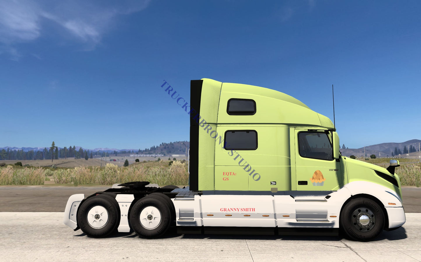 Granny Smith Volvo Vnl (Digital Image)