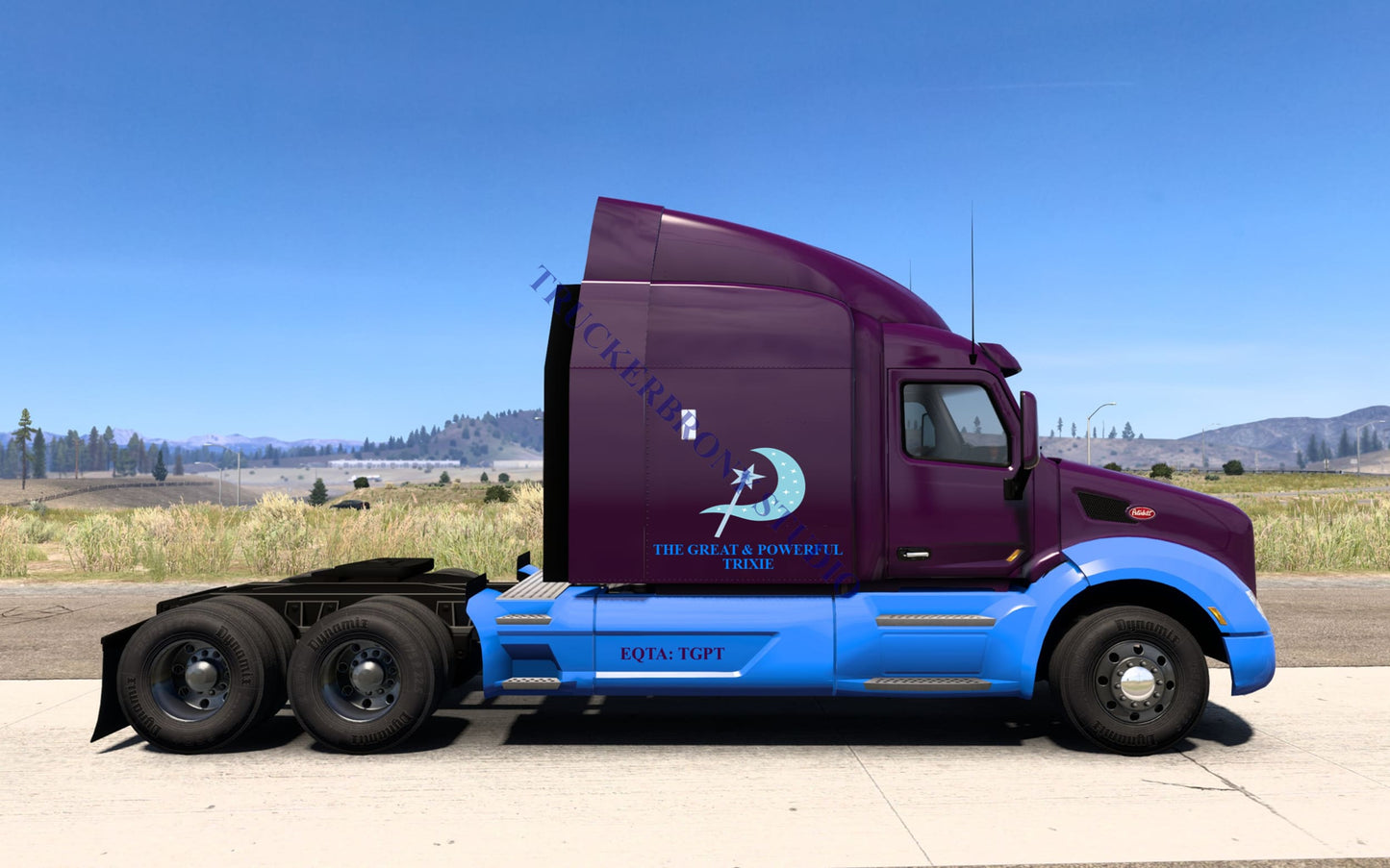 The Great & Powerful Trixie Peterbilt 579 (Digital Image)