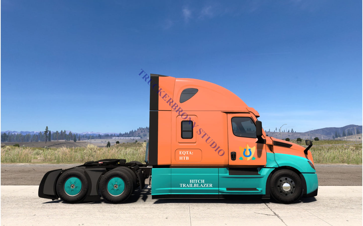 Hitch Trailblazer Freightliner Cascadia (Digital Image)