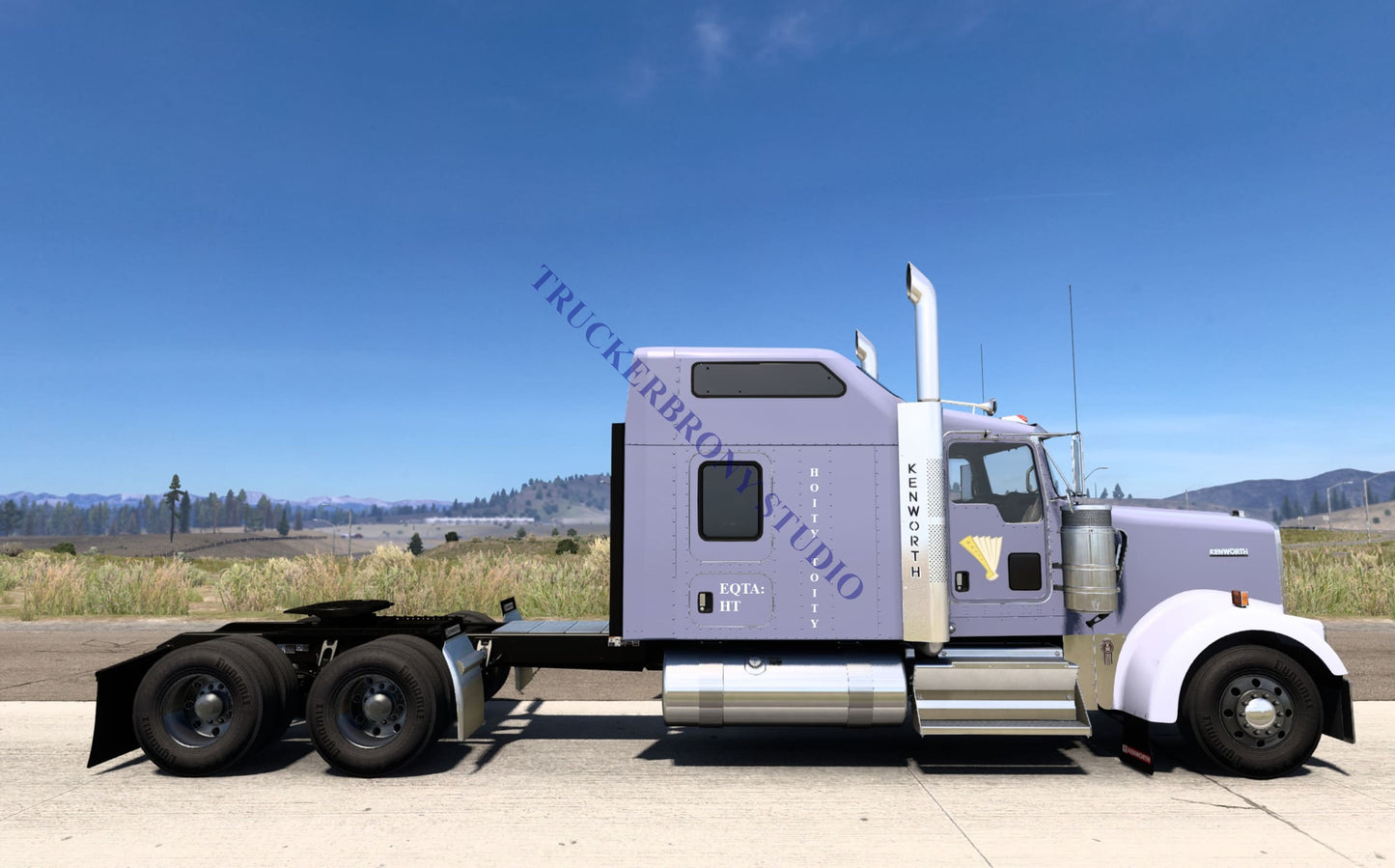 Hoity Toity Kenworth W9000 (Digital Image)