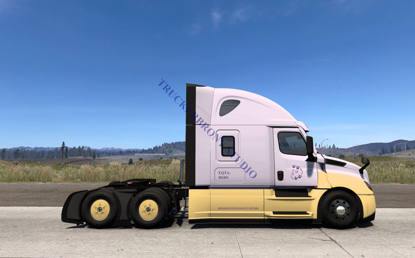 Hoofer Steps Dance Studio Freightliner Cascadia (Digital Image) Digital Image