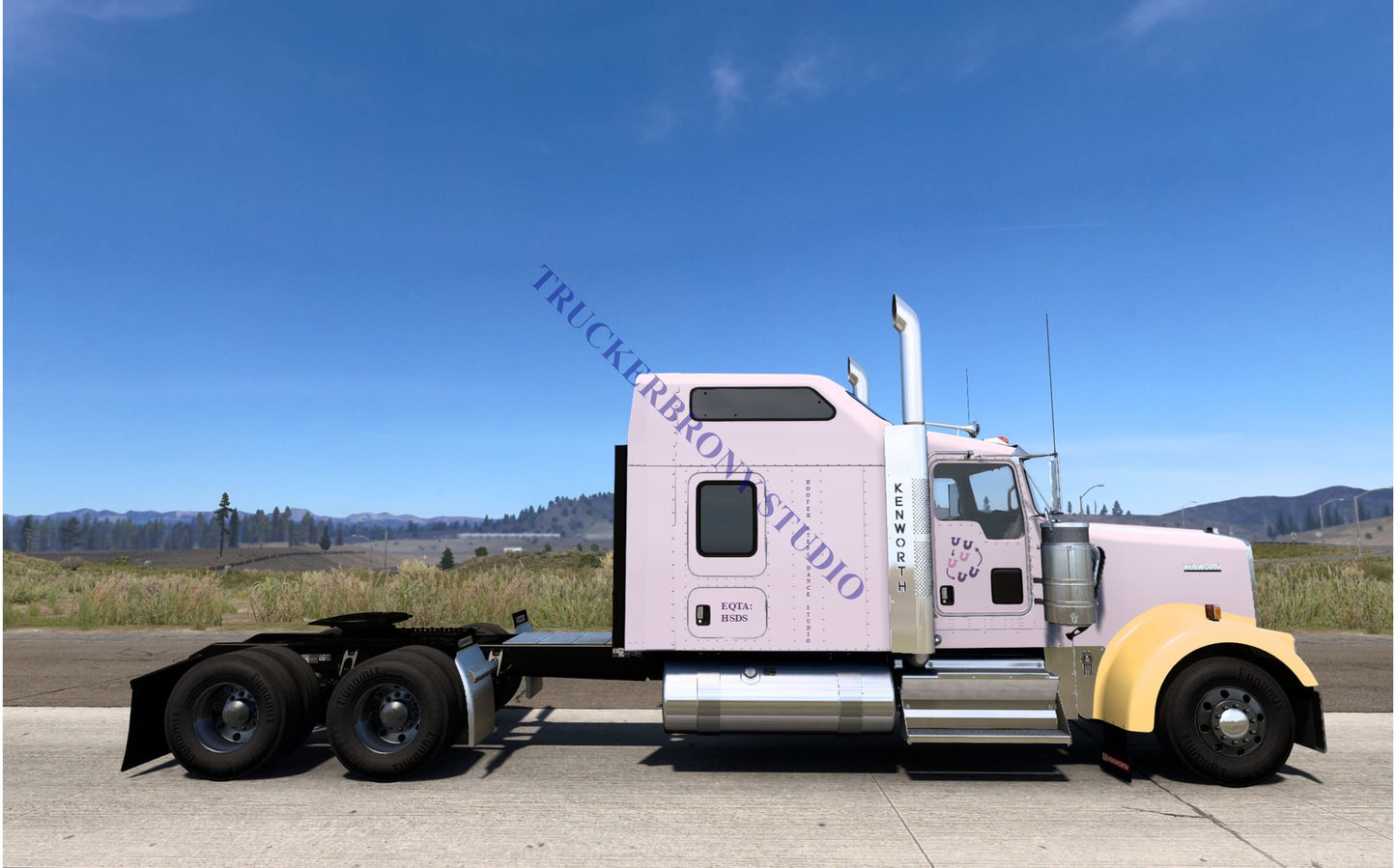 Hoofer Steps Dance Studio Kenworth W9000 (Digital Image) Digital Image