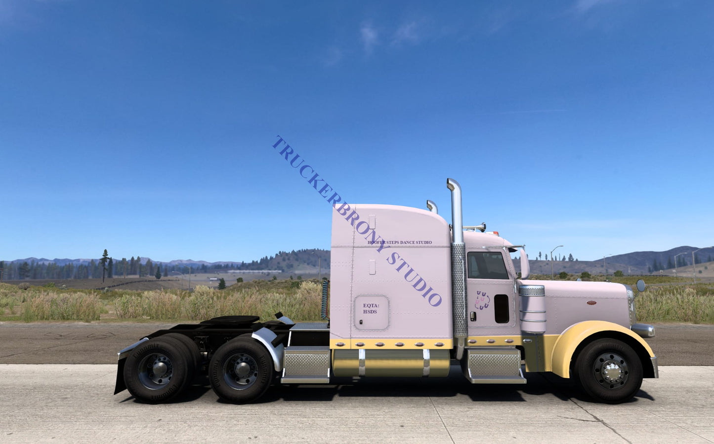 Hoofer Steps Dance Studio Peterbilt 389 (Digital Image) Digital Image