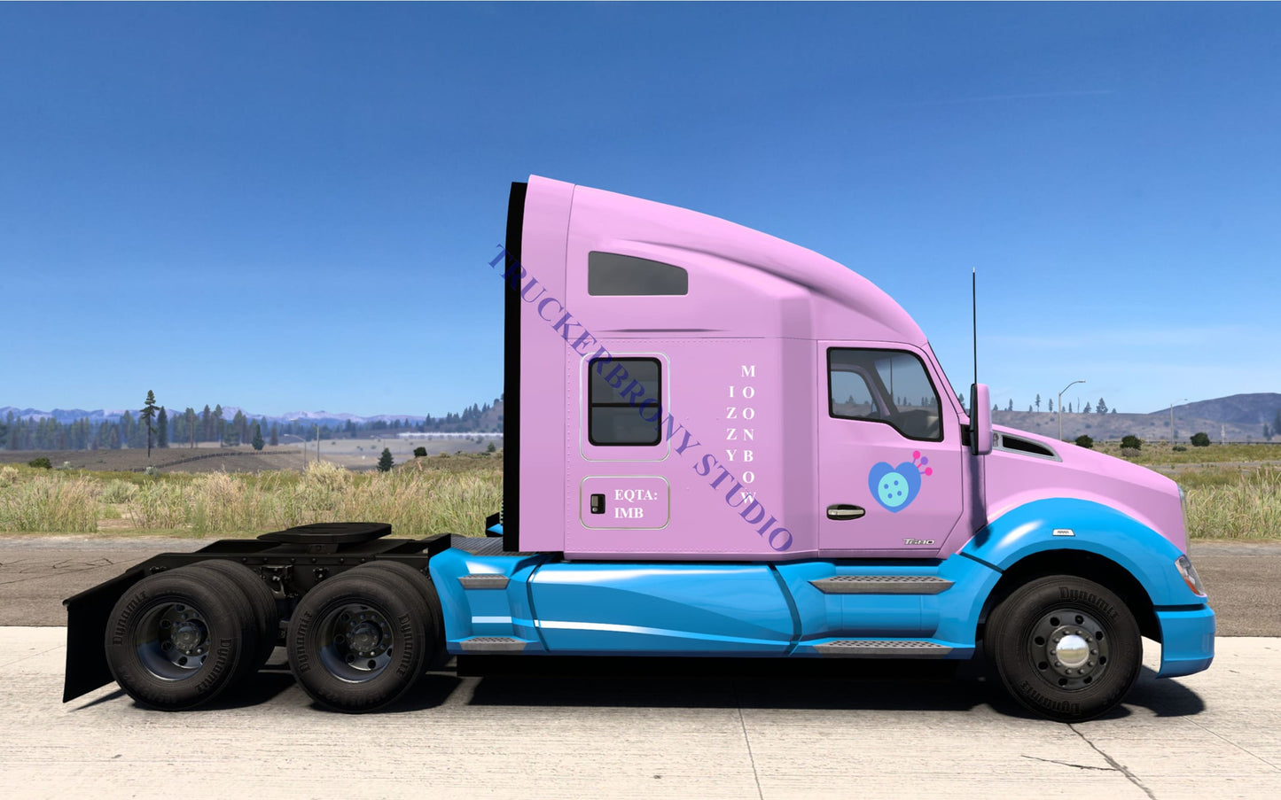 Izzy Moonbow Kenworth T680 (Digital Image)