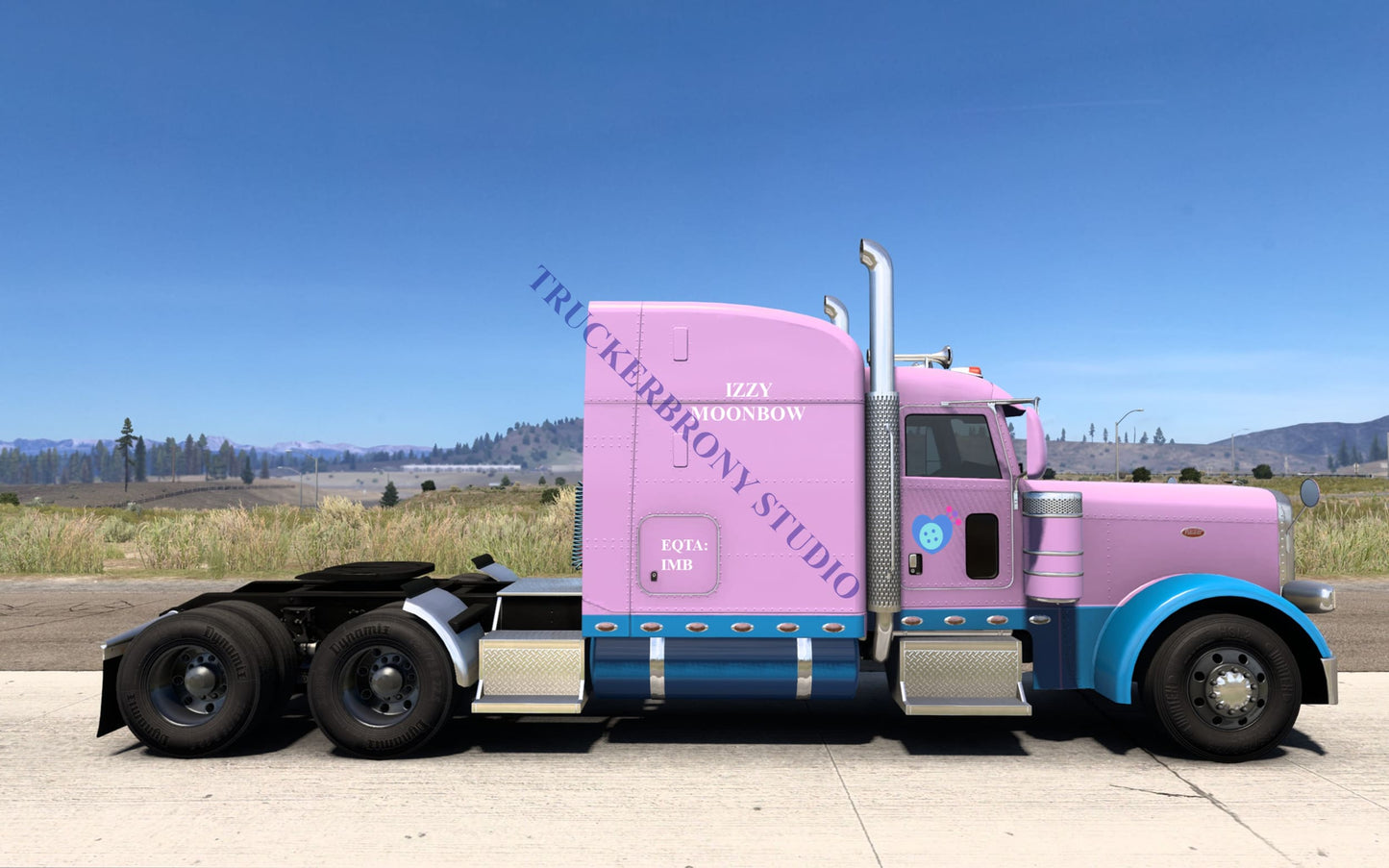 Izzy Moonbow Peterbilt 389 (Digital Image)