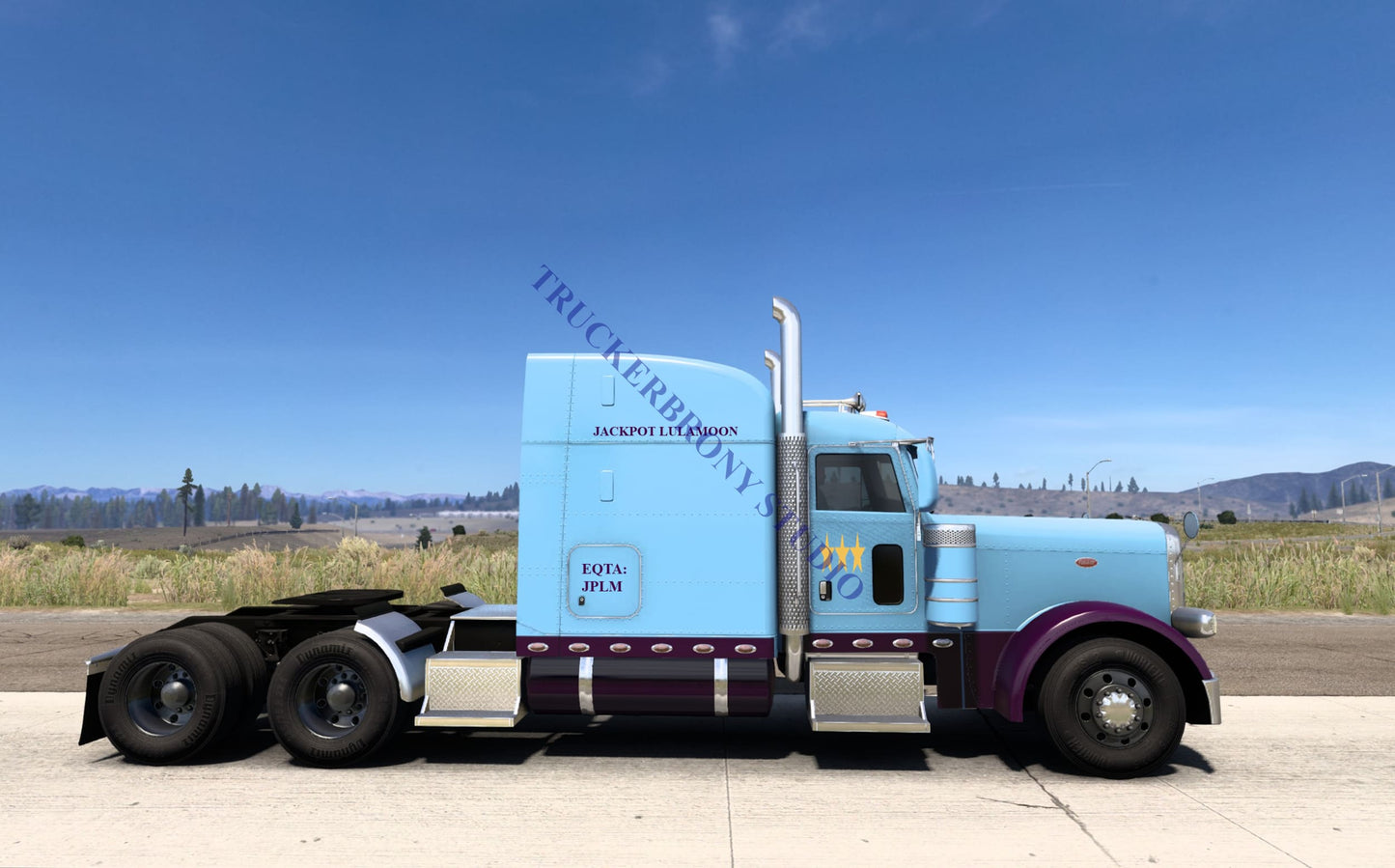 Jackpot Lulamoon Peterbilt 389 (Digital Image)