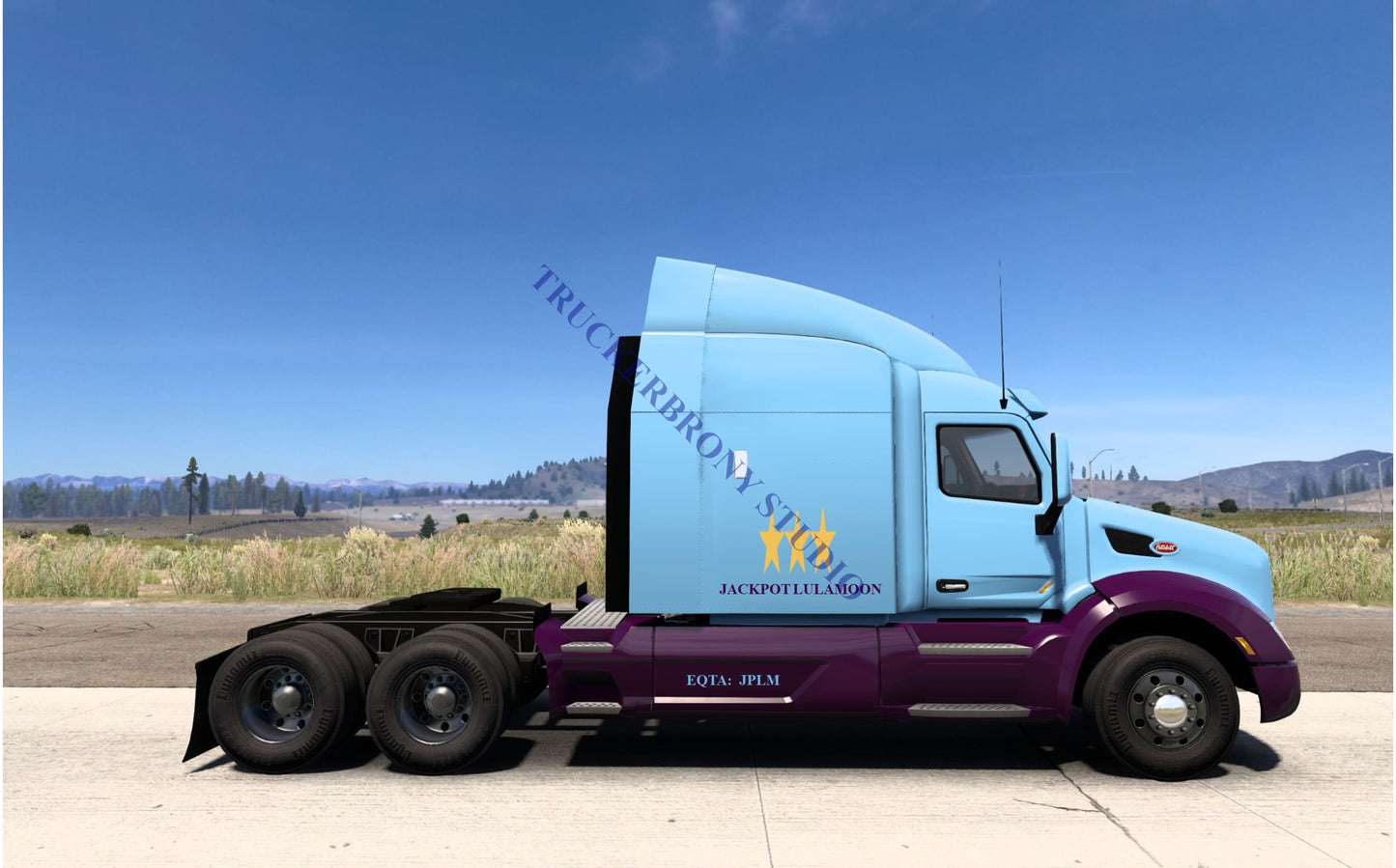 Jackpot Lulamoon Peterbilt 579 (Digital Image)